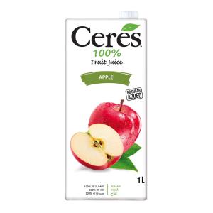 CERES APPLE JUICE 100% 1L