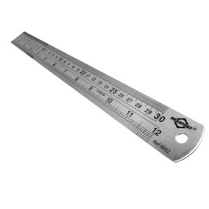 STEEL RULER 30CM