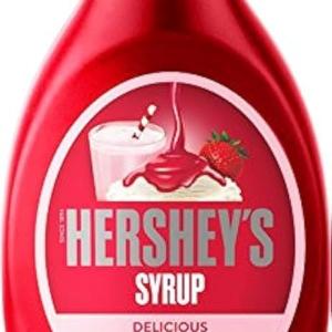 HERSHEYS SYRUP STRAWBERRY 200ML