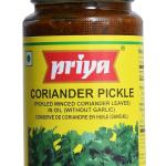 PRIYA CORIANDER PICKLE WITH GARLIC 300G