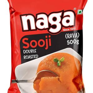NAGA DOUBLE ROASTED RAVA SOOJI 500G