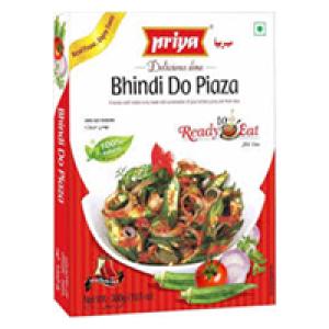 Priya Bhindi Do Piaza  - 300gm (Ready to Eat)
