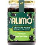 ALIMO WHOLE BLACK OLIVES 210GM