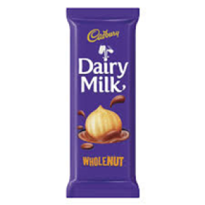 CHOCOLATE CADBURY DAIRY MILK WHOLE NUT 80GM