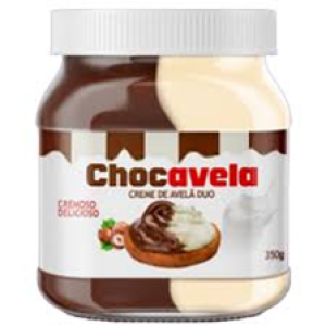 CHOCAVELA DUO CHOCOLATE CREAM WITH HAZELNUT 350G