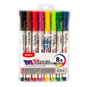 M&G 8 COLOR ERASABLE MARKERS