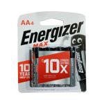 ENERGIZER MAX AA BL 4UN E91BP4