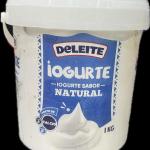 DELEITE FRESH NATURAL YOGURT W/O SUGAR 1KG