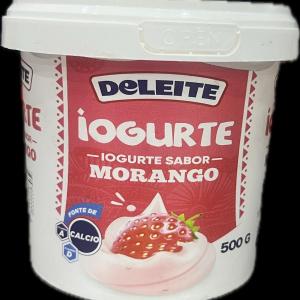 DELEITE FRESH YOGURT STRAWBERRY BUCKET 500G